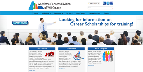 Workforce Services Division of Will County Home Page
