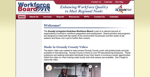 Grundy, Livingston and Kankakee Workforce Board Home Page