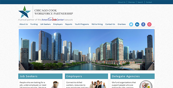 Chicago Cook Workforce Partnership Home Page